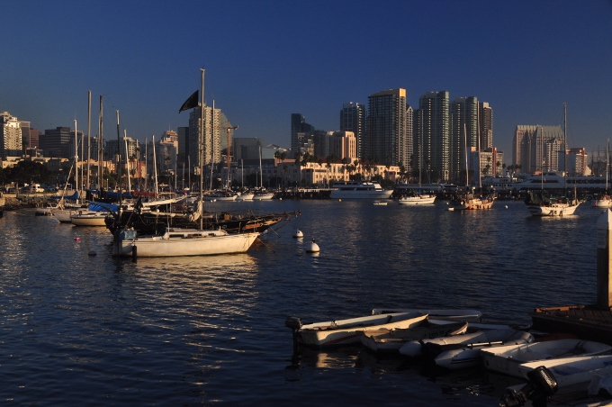 San Diego harbor